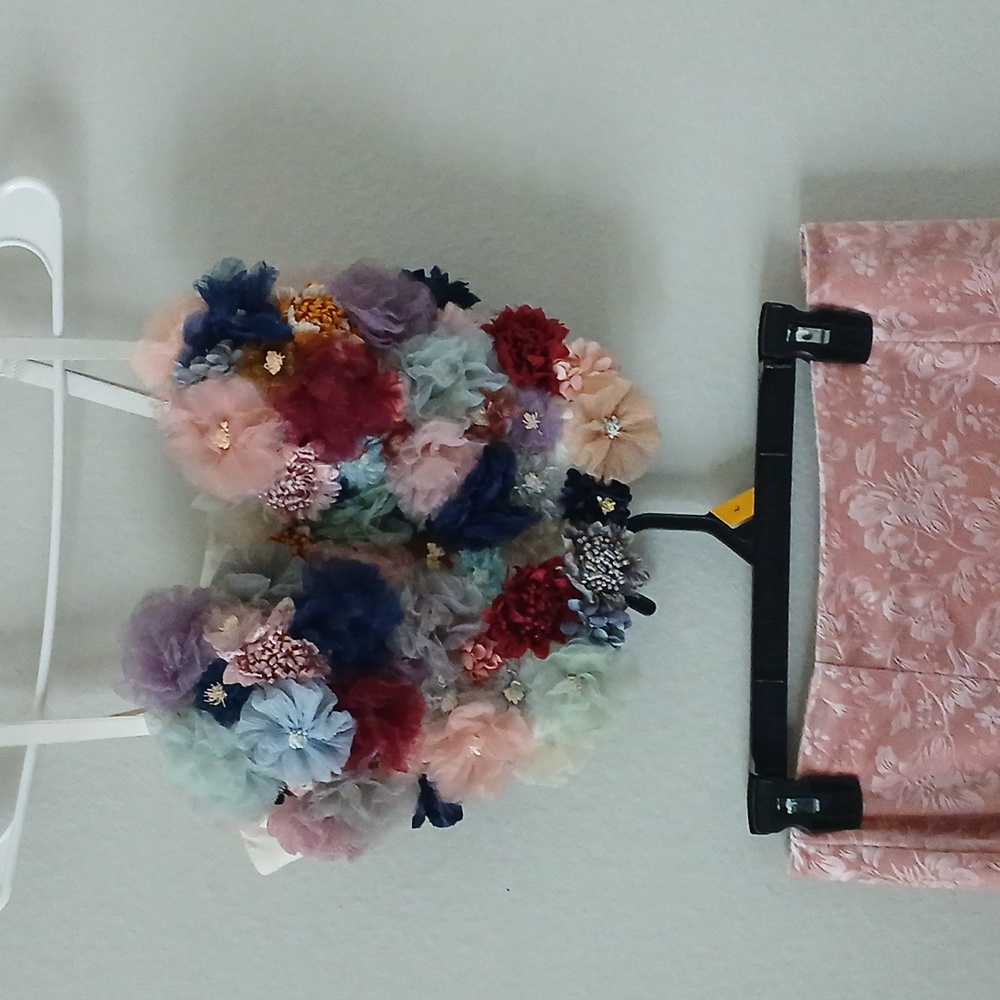 Flower Bustier and skirt set